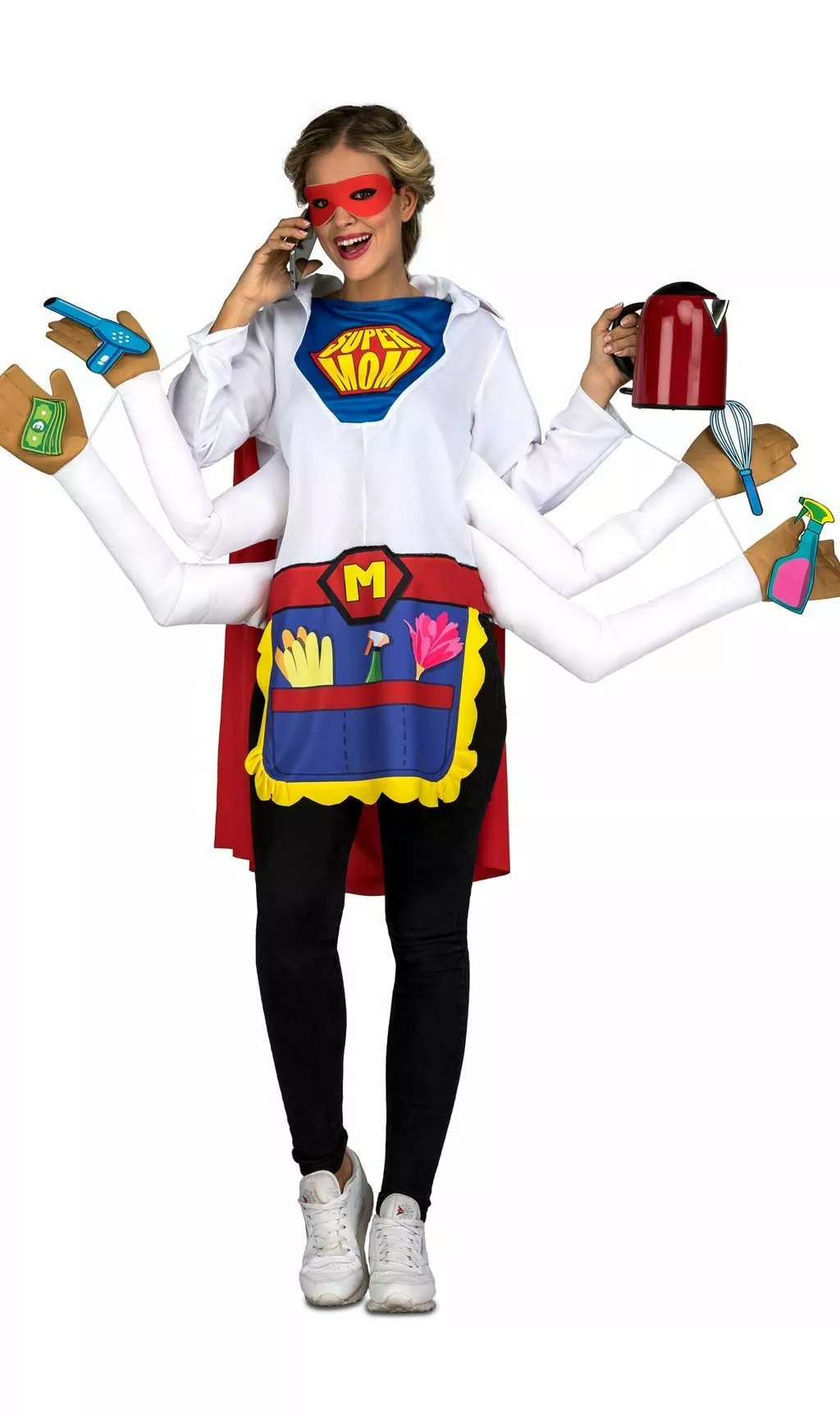Don Disfraz Disfraz De Super Madre Para Mujer 5 Don Disfraz Disfraz De Super Madre Para Mujer - Imagen 3