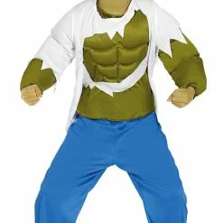 Don Disfraz Disfraz De Superhéroe Verde Para Niño