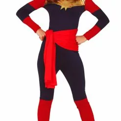 Don Disfraz Disfraz De Superheroína Capitana Para Mujer