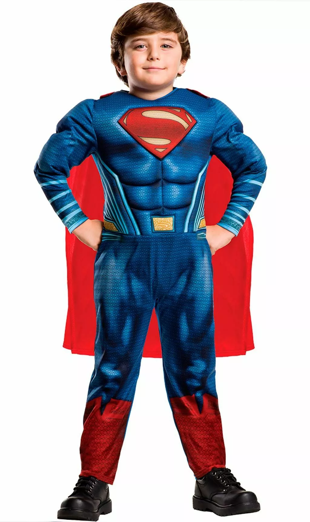 Don Disfraz Disfraz De Superman™ Doj Classic Infantil 4 Don Disfraz Disfraz De Superman™ Doj Classic Infantil - Imagen 2