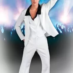 Don Disfraz Disfraz De Tony Manero Adulto