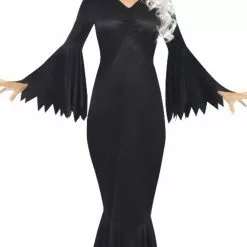 Don Disfraz Disfraz De Morticia Siniestra Para Mujer