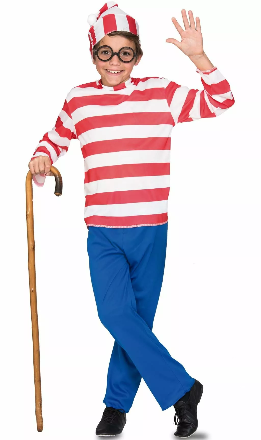 Don Disfraz Disfraz De Wally Rayas Infantil 3 Don Disfraz Disfraz De Wally Rayas Infantil