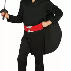 Don Disfraz Disfraz De Zorro Enmascarado Para Niño
