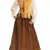 Don Disfraz Disfraz De Mesonera Marian Liso Para Mujer -Tienda De Don Disfraz disfraz marian liso mujer