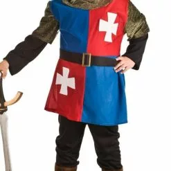 Don Disfraz Disfraz Medieval Cuartelado Para Niño