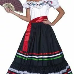 Don Disfraz Disfraz De Mejicana Rosario Para Mujer