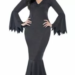 Don Disfraz Disfraz De Morticia Siniestra Para Mujer -Tienda De Don Disfraz disfraz morticia mujer 1
