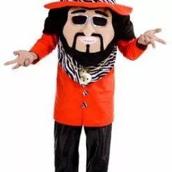 Don Disfraz Disfraz De Mr. Dollar Para Adulto