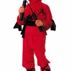 Don Disfraz Disfraz De Ninja Rojo Infantil