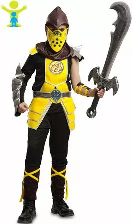 Don Disfraz Disfraz De Ninja Scorpion Infantil 5 Don Disfraz Disfraz De Ninja Scorpion Infantil - Imagen 3