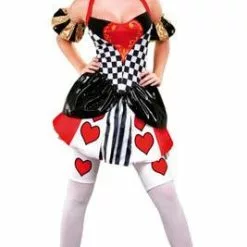 Don Disfraz Disfraz De Reina Corazones Brillo Mujer