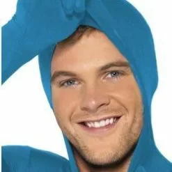 Don Disfraz Disfraz De Segunda Piel Azul Para Adulto