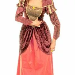 Don Disfraz Disfraz XL De Reina Medieval Para Mujer