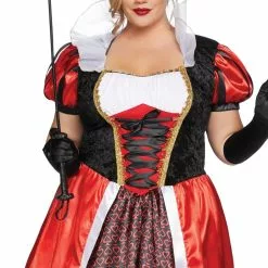 Don Disfraz Disfraz XXL De Reina Corazones Deluxe Para Mujer