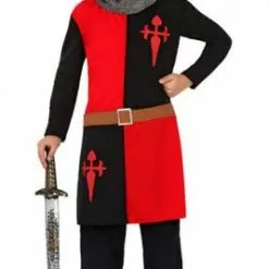 Don Disfraz Disfraz De Caballero Medieval Cruces Para Niño