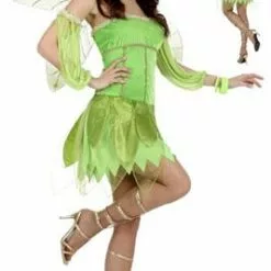 Don Disfraz Disfraz De Hada Verde Para Mujer