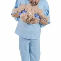 Don Disfraz Disfraz De Doctor Con Bebé Para Adulto