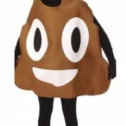 Don Disfraz Disfraz De Emoticono Caca Adulto -Tienda De Don Disfraz disfraz emoticono caca adulto