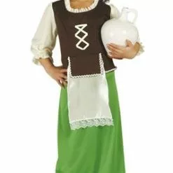 Don Disfraz Disfraz De Posadera Verde Para Niña