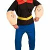 Don Disfraz Disfraz De Popeye Forzudo Para Hombre -Tienda De Don Disfraz forzudo
