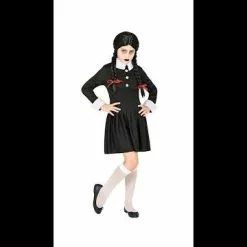 Don Disfraz Disfraz De Miércoles Tenebrosa Para Niña -Tienda De Don Disfraz hqdefault 1 1