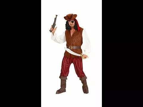 Don Disfraz Disfraz De Bucanero Deluxe Para Hombre 4 Don Disfraz Disfraz De Bucanero Deluxe Para Hombre - Imagen 2