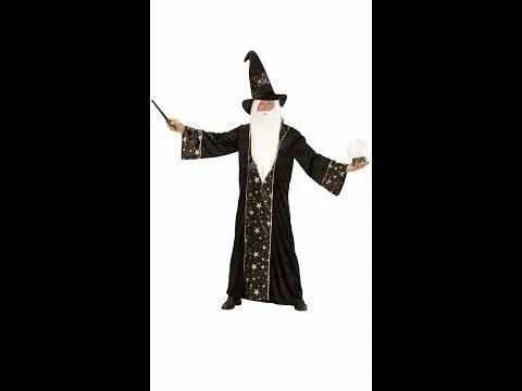 Don Disfraz Disfraz De Mago Estrellas Para Adulto 6 Don Disfraz Disfraz De Mago Estrellas Para Adulto - Imagen 4