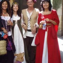 Don Disfraz Vestido Medieval Doña Jimena Para Mujer