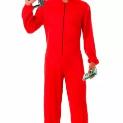 Don Disfraz Disfraz De Mono Rojo Para Adulto -Tienda De Don Disfraz la casa de papel