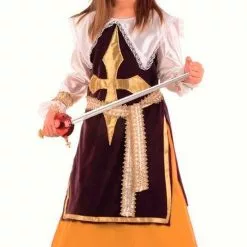 Don Disfraz Disfraz De Mosquetera Para Niña