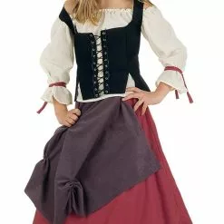 Don Disfraz Disfraz De Mesonera Sibila Para Niña